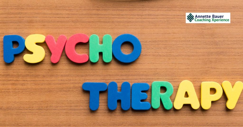 Buchstaben, Welche Formen von Psychotherapie gibt es? Coaching Xperience Annette Bauer